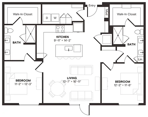 Floor plan B4