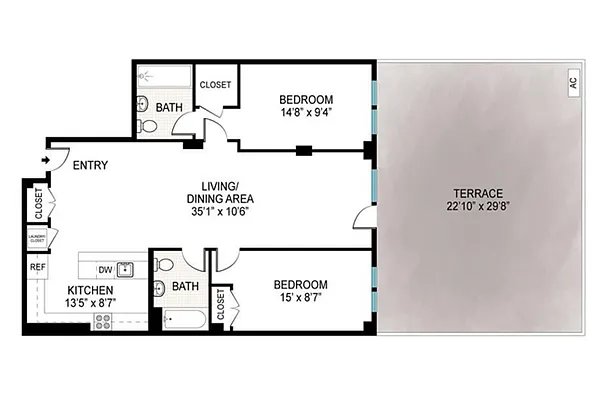 Rented by 18 REALTY | media 3