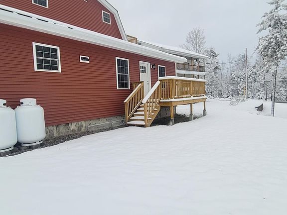 Private rear deck