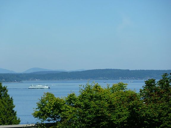 Knockout view of Puget Sound and the Olympic mountains