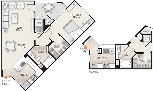 Floor plan Plan I