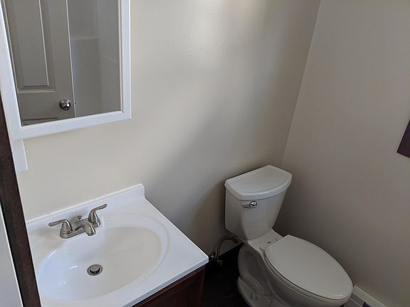 Completely renovated bathroom with all new vanities