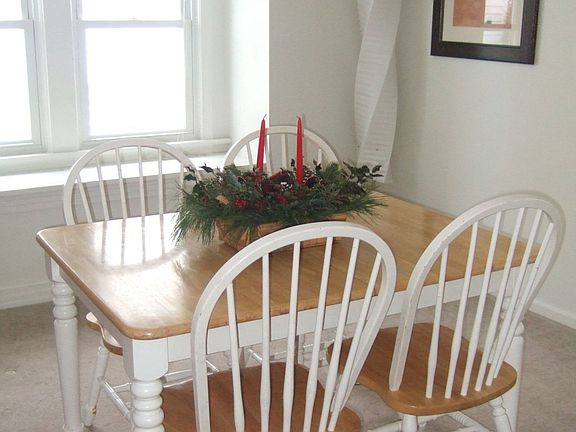 Large Dining Room with Window Seat
