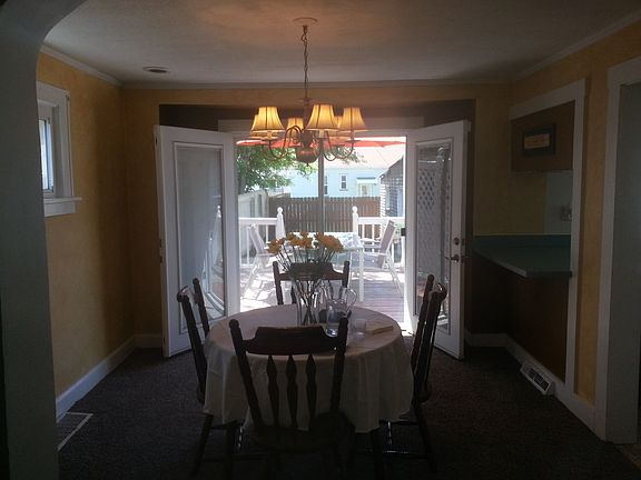 French doors to patio