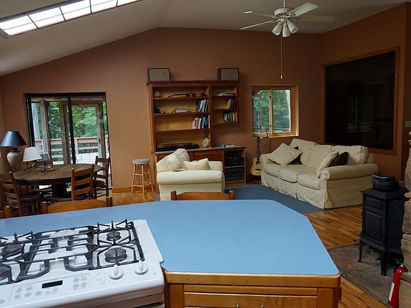 living room from kitchen