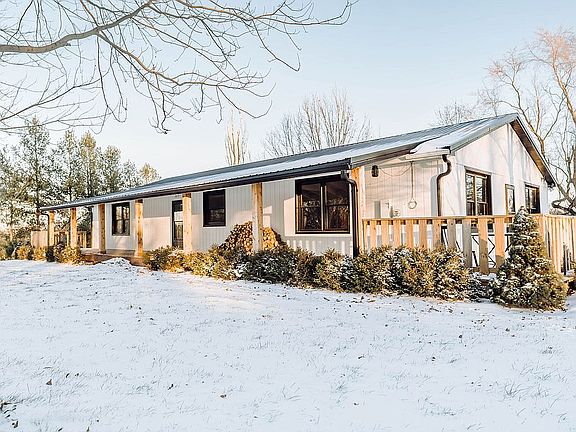 Exterior facing road