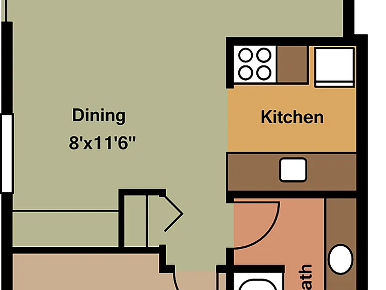 1 Bedroom Astor 1 Bedroom Astor