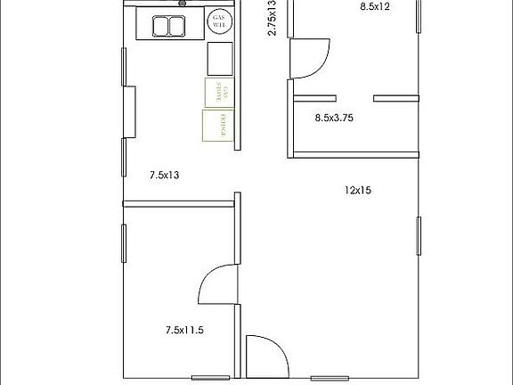 Floor Plan with Measurements