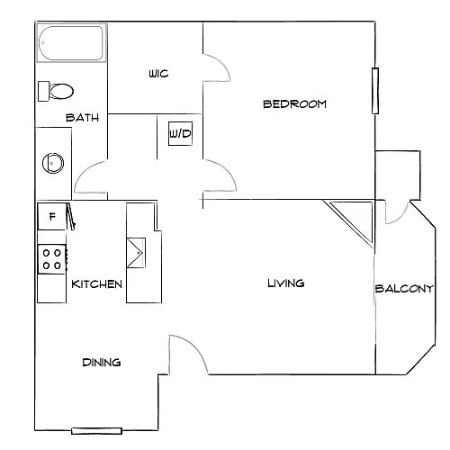 Floor plan Design 1A Premier