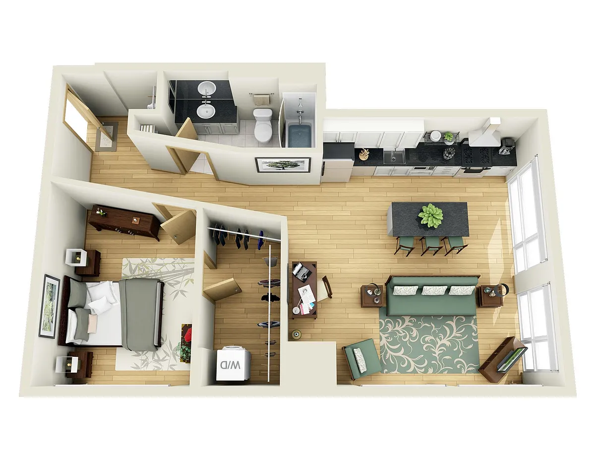 Floor plan NoLo South - A9