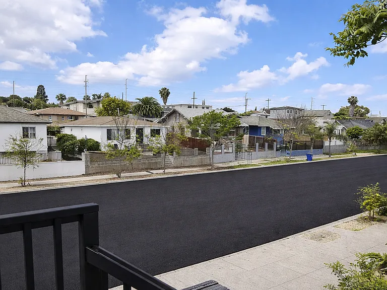 RECENTLY PAVED STREET