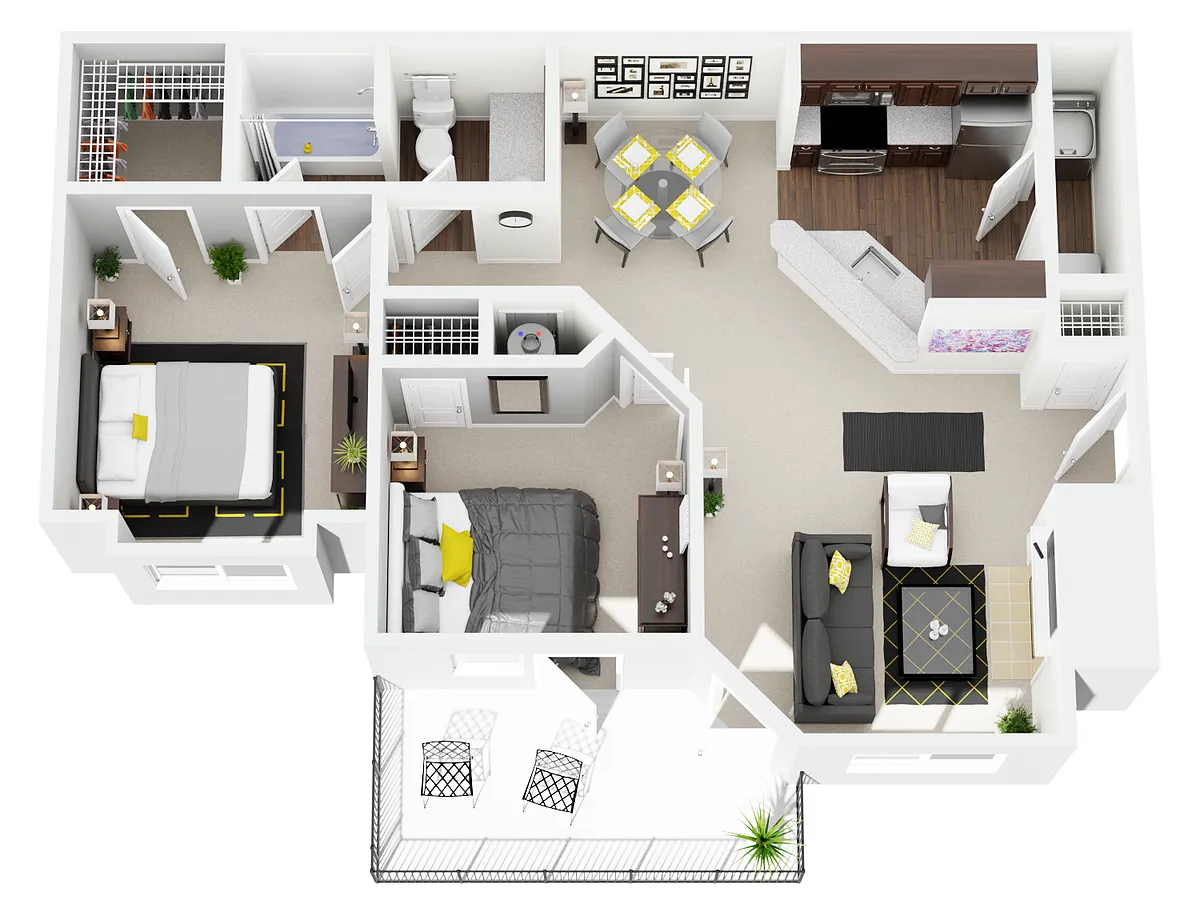 Floor plan B1
