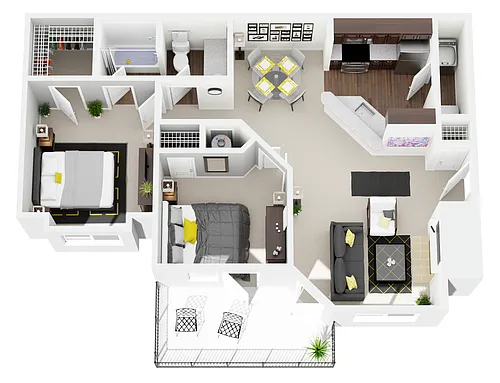 Floor plan B1