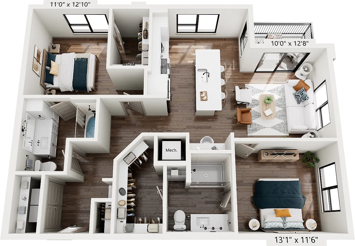 Floor plan B26