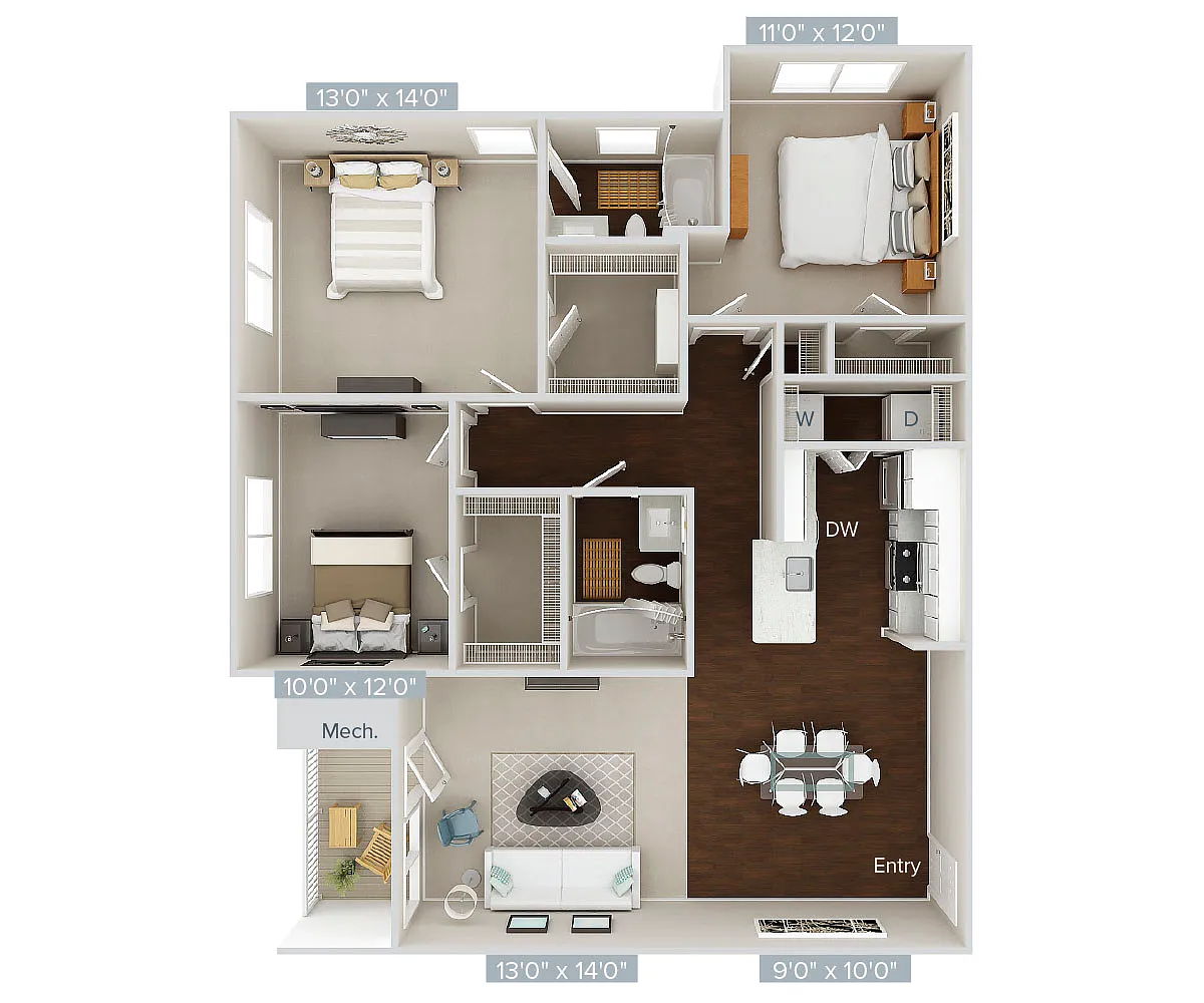 Floor plan C4