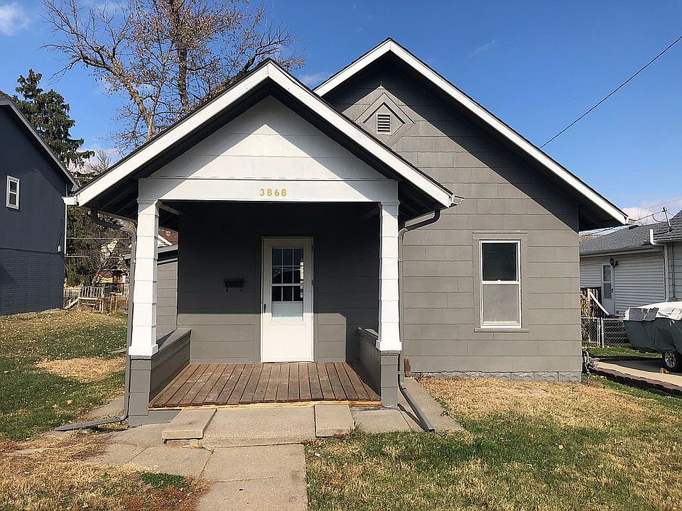 Front of home with new paint