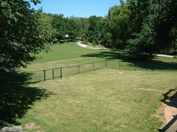 View south from deck