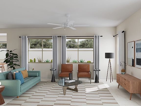 Sabino Plan 4506 Great Room Rendering