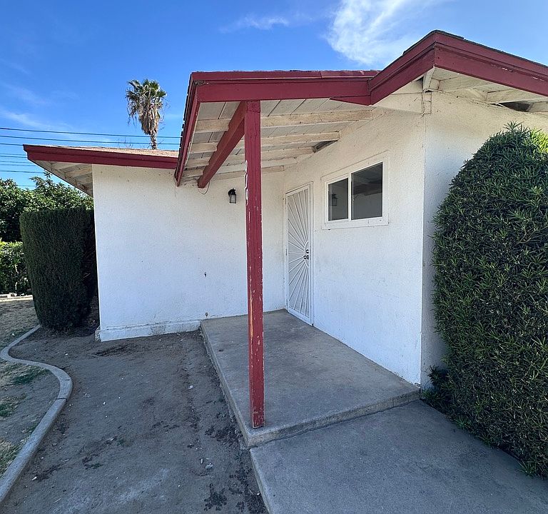 Front door and patio