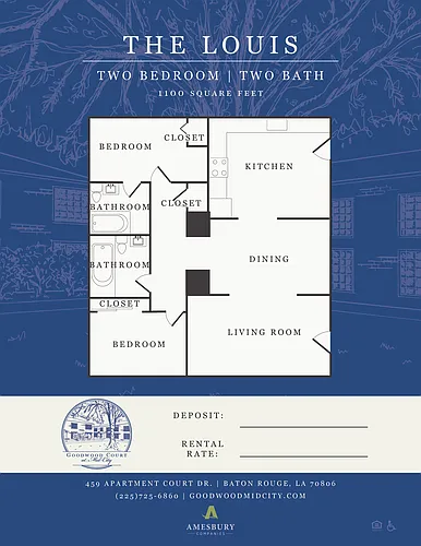 Floor plan The Louis