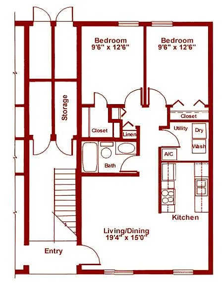 Floor plan First Floor Flat