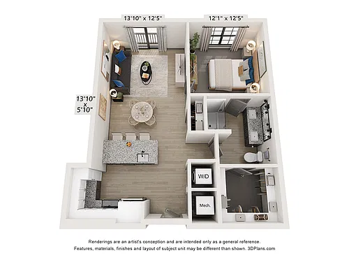 Floor plan A6