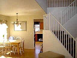 Bright open floor plan with updated flooring throughout