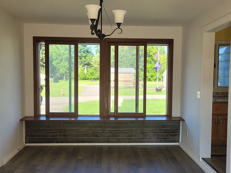 Dining room, looking toward the front yard.