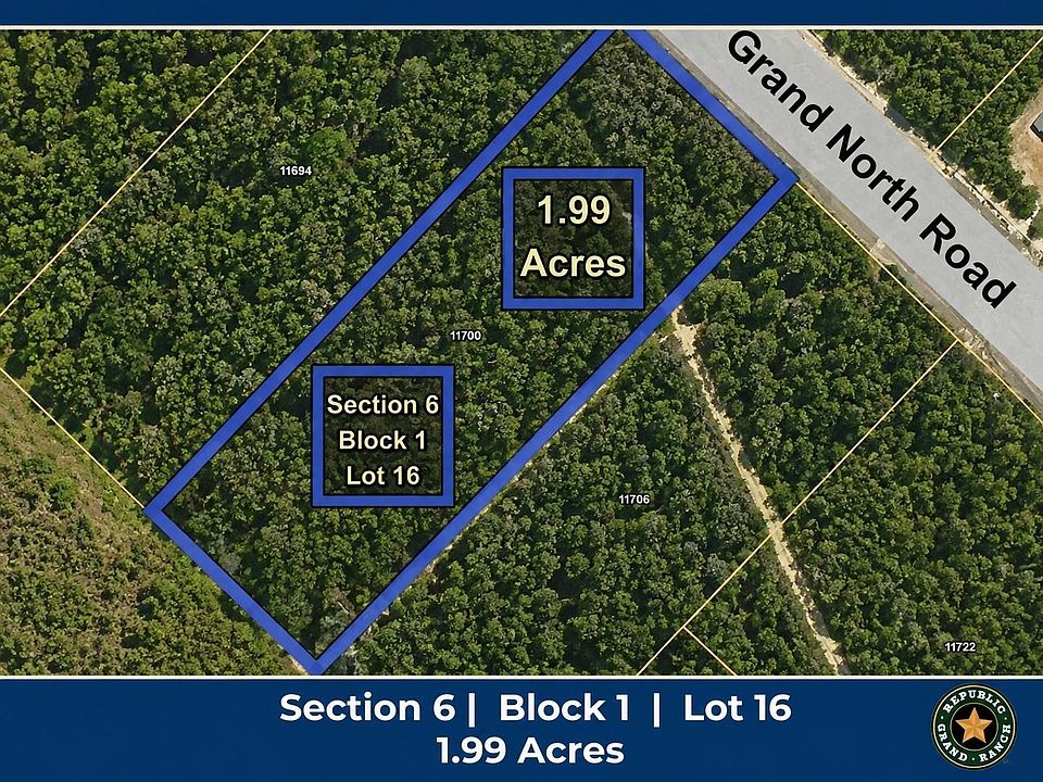 1st image of 11700 Grand North Rd Lot 16