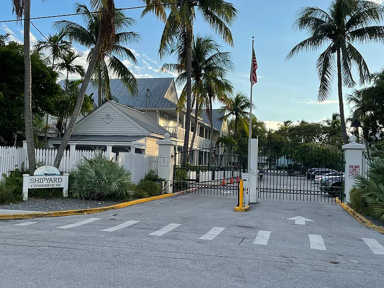 Shipyard entrance -gated community