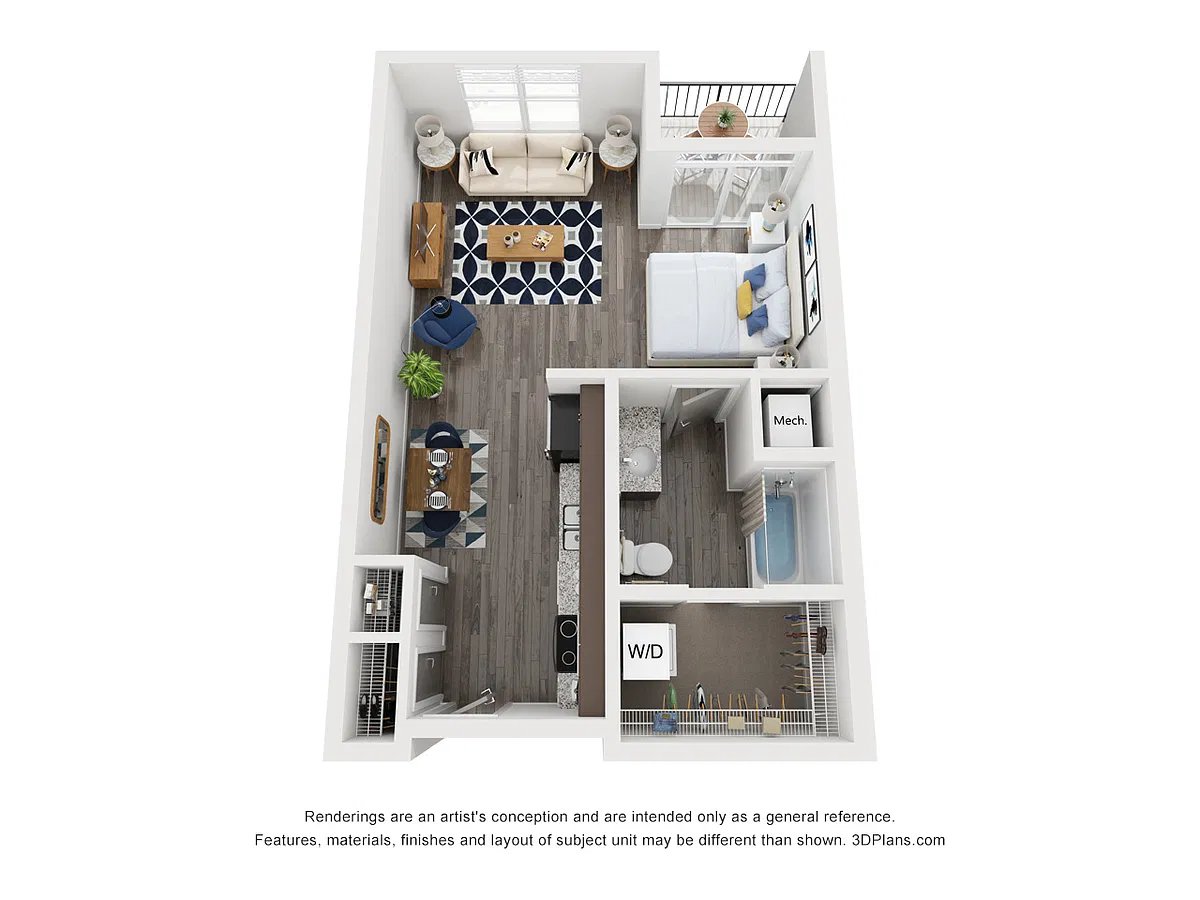 Floor plan Studio