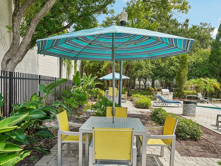 Outdoor seating
