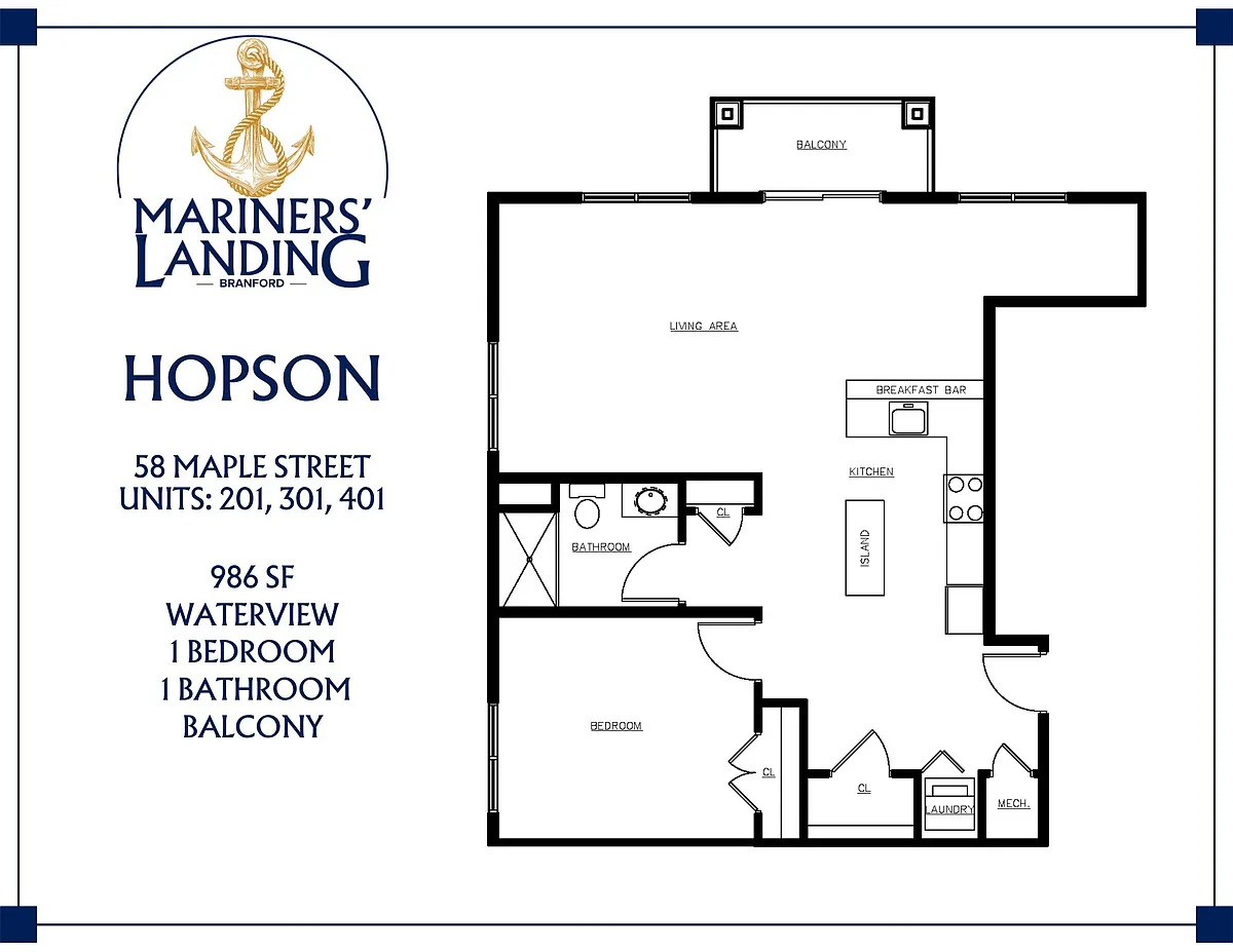 Floor plan HOPSON