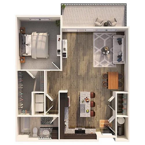 Floor plan The Ouachita