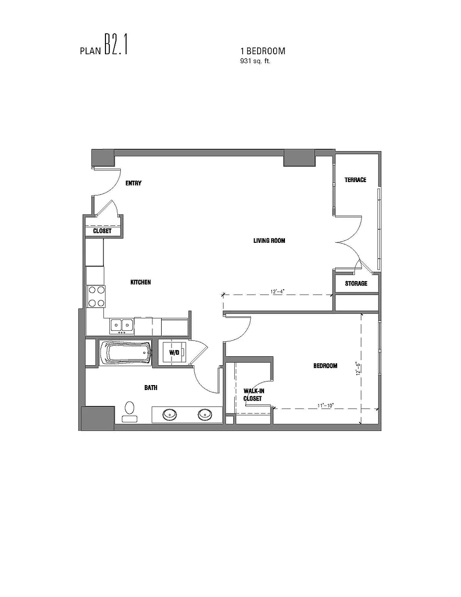 Floor plan B21