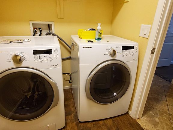 WASHER & DRYER INCLUDED in laundry room