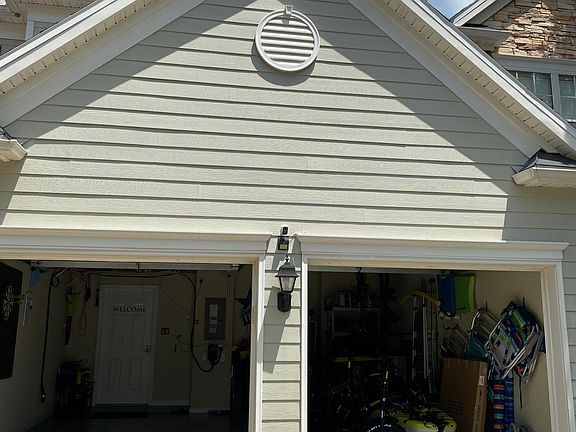 Garage entrance view
