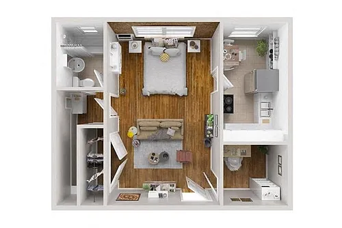 Floor plan Studio