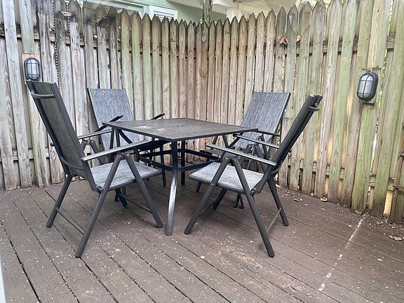 Private patio
