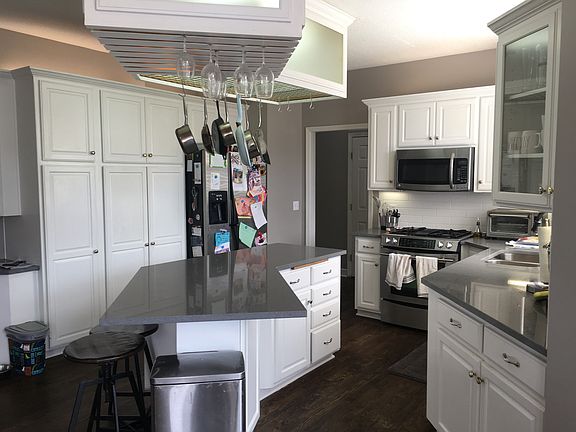 updated kitchen with quartz countertops