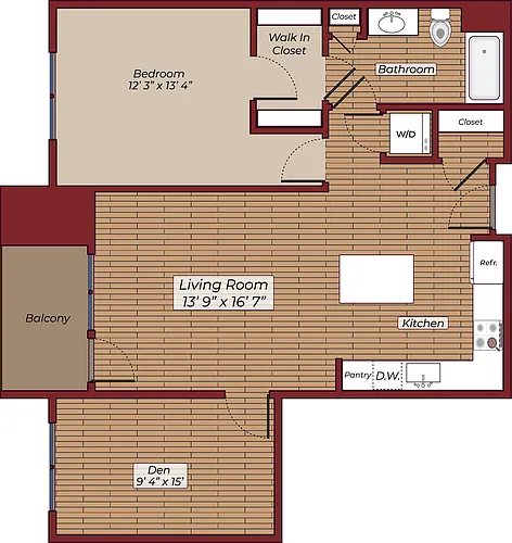 Floor plan Birch
