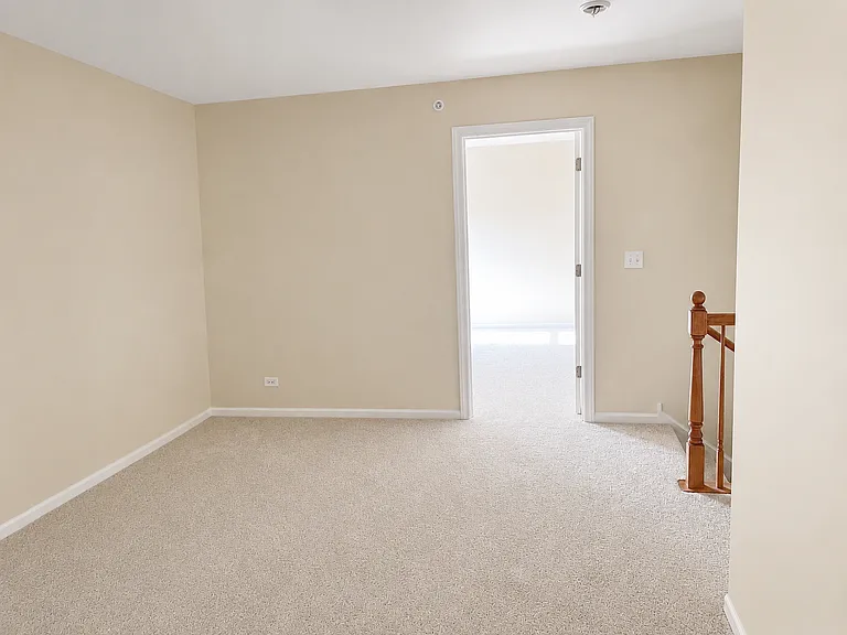 View from the loft toward the entrance to Bedroom 3