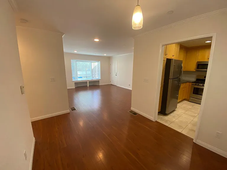 Diningroom, kitchen on right, view to Livingroom