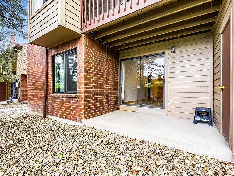 Private Back Patio