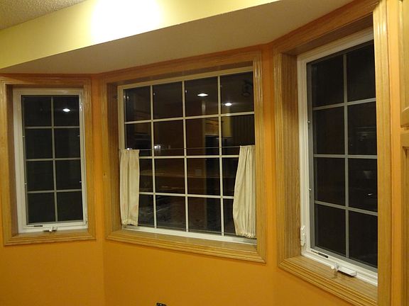 colorful bay window