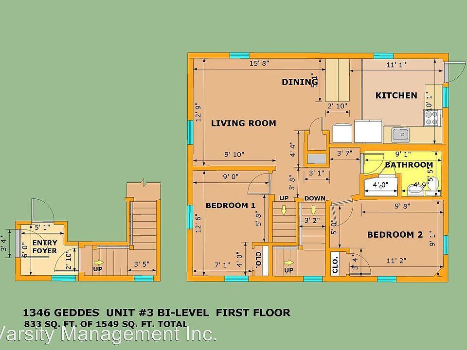 2nd image of 1346 Geddes Ave APT 03