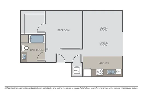 Floor plan Plan 1A