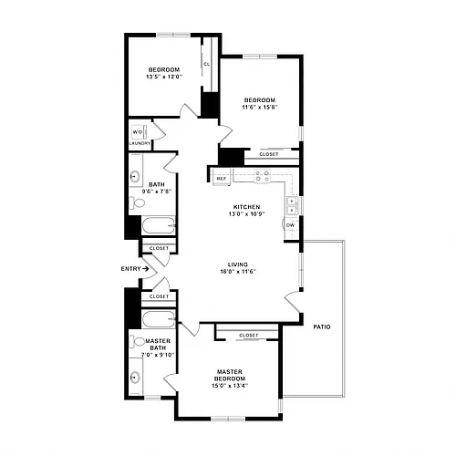 Floor plan Sunflower