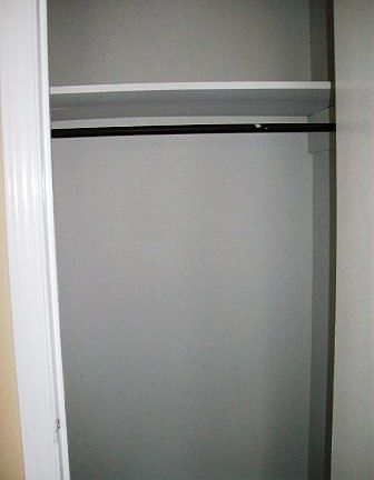 Coat Closet at front entry