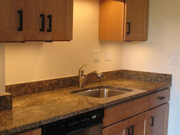 Kitchen, Recessed lighting, under-cabinet lighting, dishwasher and disposal, built in garbage can and specialty cabinets for spices, coffees and teas